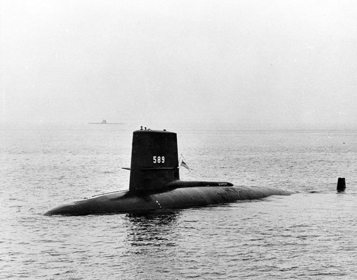 uss scorpion ssn 589 - 589